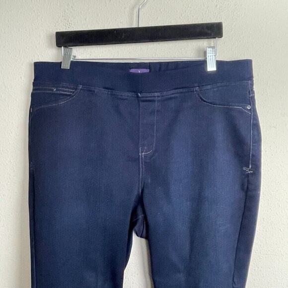 NYDJ Style 38887ps2058 Legging Pull On Pants Size 16 Denim Stretch - Picture 2 of 8